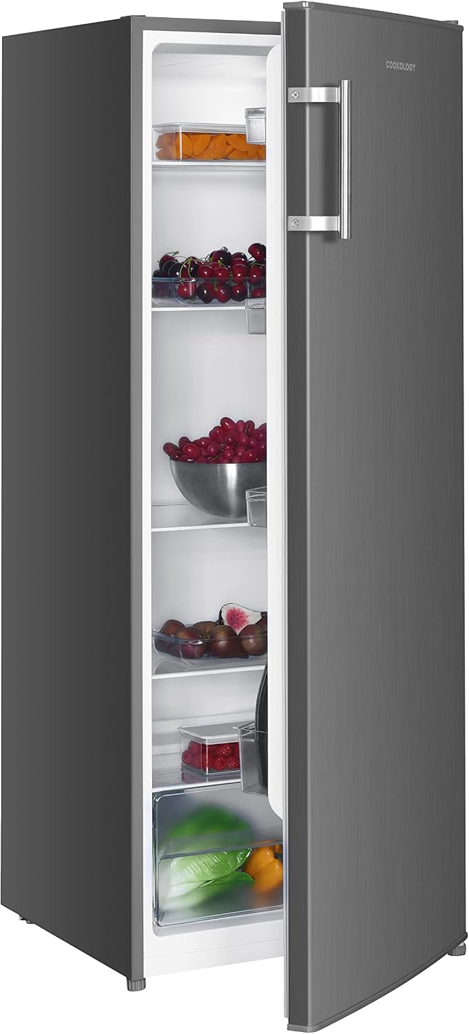 Cookology CTFR240IX 240L Tall Freestanding Larder Fridge Inox
