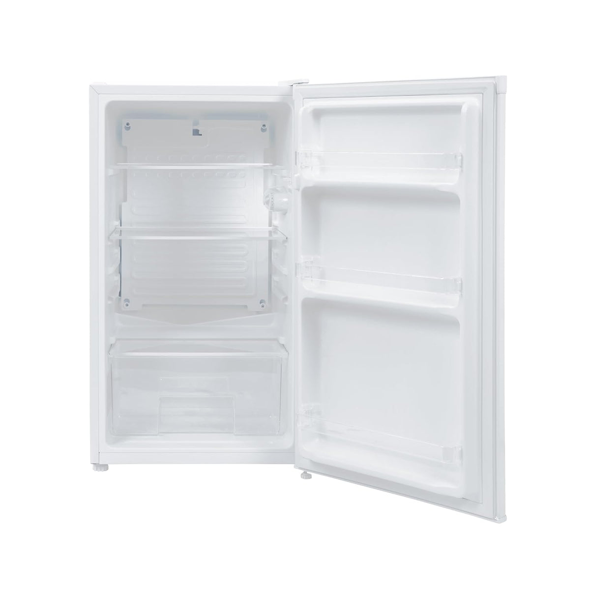 Under Counter Fridge 94L Adjustable Thermostat Reversible Door White